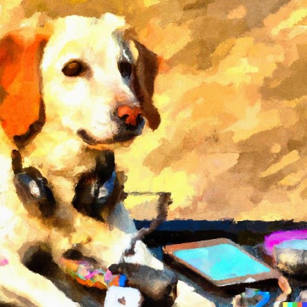 Could the next technological development let you chat with your service animal or pet?